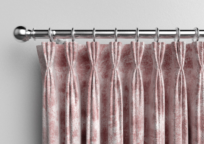 Cyrus Crushed Velvet, Rose - Made to Measure Curtains - Image 11